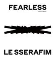 LE SSERAFIM FEARLESS (First Press Normal Edition) (Japan Version)[+Extra photocard] (CD)