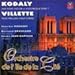 Kodaly - Kodaly: Duo for Violin and Cello op. 7/Villette: Trio Preludes for Strings (CD)