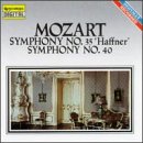 Mozart - Symphony 35/40 (CD)