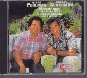 Mozart - Mozart: Duo Sonatas for Violin & Viola; Leclair: Sonata for 2 Violins (CD)