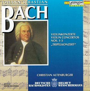 Bach - Bach: Violin Concertos Nos. 1-3: Triplekonzert (CD)