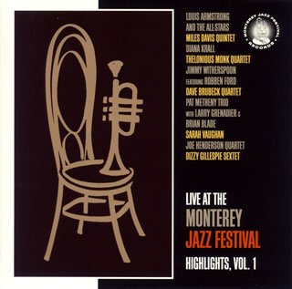V.A. - LIVE AT THE MONTEREY JAZZ FESTIVAL -HIGHLIGHTS VOL.1 (CD)
