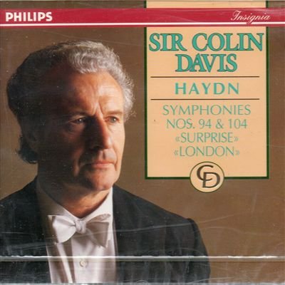 Joseph Haydn / Sir Colin Davis / Concertgebouworkest - Symphonies 94 & 104 (CD)