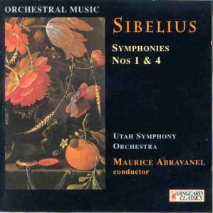 Jean Sibelius / Utah Symphony Orchestra / Maurice Abravanel - Sibelius;Symphonies 1 + 4 (CD)