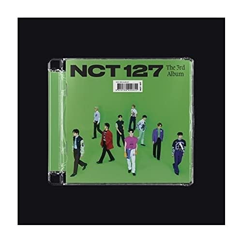 NCT 127 Sticker 3rd Album Jewel Case Version Contents+Tracking (RANDOM)
