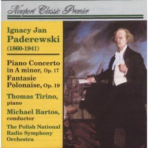 Paderewski - Paderewski: Piano Concerto in A Minor, Op. 17; Fantaisie-Polonaise, Op. 19 (CD)