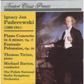 Paderewski - Paderewski: Piano Concerto in A Minor, Op. 17; Fantaisie-Polonaise, Op. 19 (CD)