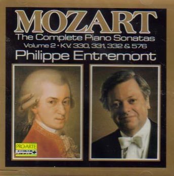 Wolfgang Amadeus Mozart / Philippe Entremont - Mozart: The Complete Piano Sonatas Volume 2 (KV. 330, 331, 332, & 576) (CD)