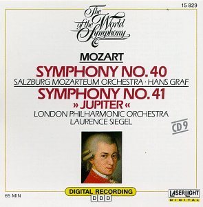 Mozart - Mozart: World of the Symphony, Vol. 9, Symphonies 40 & 41 (CD)