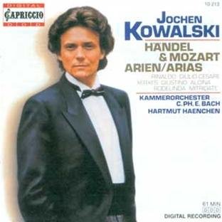 Jochen Kowalski / Kammerorchester Carl Philipp Emanuel Bach / Hartmut Haenchen / Georg Friedrich Handel / Wolfgang Amadeus Mozart - Jochen Kowalski: Handel & Mozart Arias (CD)