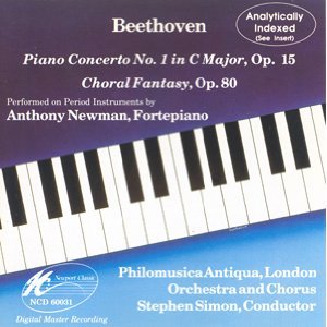 Newman - Beethoven: Piano Concerto No. 1 in C Major / Choral Fantasy [Analytically Indexed] (CD)