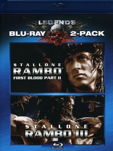 Rambo: Two Pack (First Blood II / Rambo III) (Blu-ray)