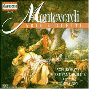 Lautten Compagney - Monteverdi: Arie e Duetti (CD)