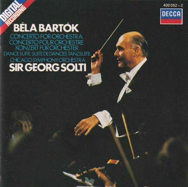 Bartok: Concerto for Orchestra Dance Suite Chicago Symphony Orchestra/Solti (CD)