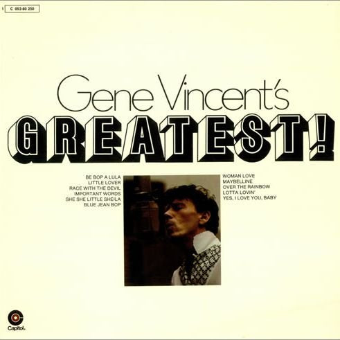 Gene Vincent - Gene Vincent's Greatest - Capitol Records - 1C 052-80 230 (Vinyl)