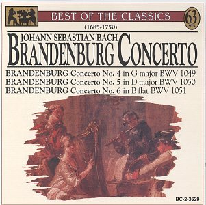 Bach - Bach: Brandenburg Concertos 4-6 (CD)
