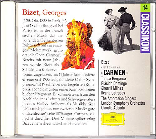 Claudio Abbado / Teresa Berganza / Placido Domingo / London Symphony Orchestra / Georges Bizet - Carmen Highlights (CD)