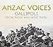 Anzac Voices: Gallipoli From Those Who Were There - Anzac Voices: Gallipoli from Those Who Were There (CD)
