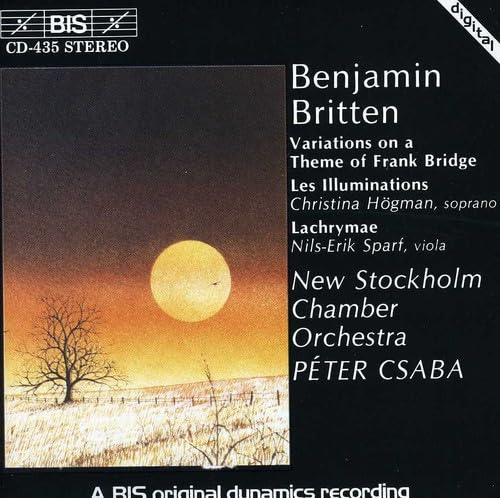 Benjamin Britten / Snyko / Peter Csaba - Frank Bridge Theme Variation (CD)