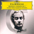 Celibidache: Swedish Radio Recordings: Bruckner: Symphony No. 4 (CD)