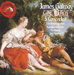 Carl Philipp Emanuel Bach / James Galway / Wurttembergisches Kammerorchester / Jorg Faerber - C.P.E. Bach: 3 Concertos (CD)
