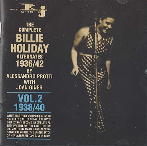 The Complete Billie Holiday Alternates 1936/42 Volume 2. 1938/40 (CD)