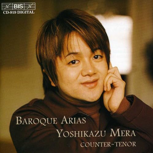 Yoshikazu Mera - J. S. Bach: Baroque Arias for counter-tenor (CD)