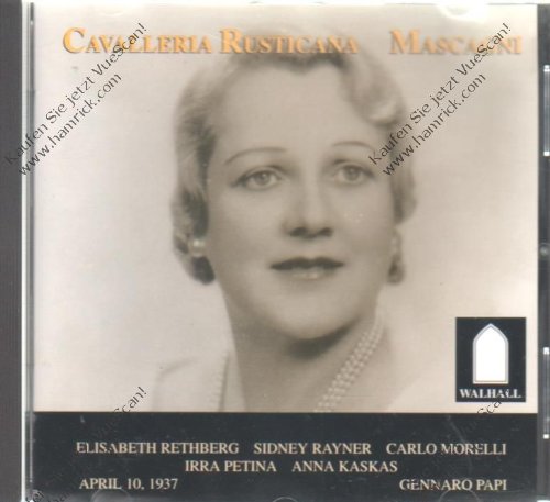 Franz Volker - Cavalleria Rusticana (CD)