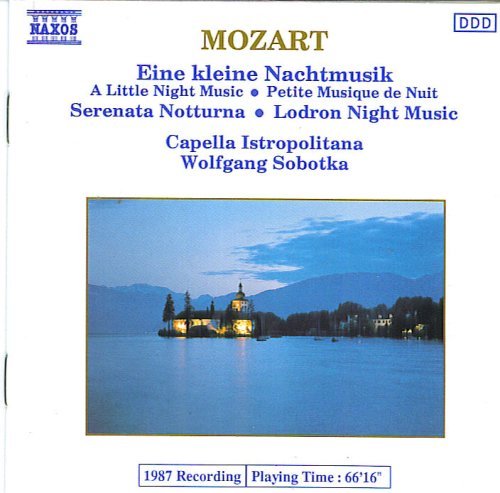 Mozart: Eine kleine Nachtmusik, K.525 - Serenata Notturna, K.239 and Lodron Night Music No. 1, K.247, Recorded Live at Slovak Philharmonic 1987 (CD)