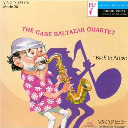 The Gabe Baltazar Quartet - Back in Action (CD)
