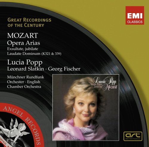 Wolfgang Amadeus Mozart / Lucia Popp / Munchner Rundfunkorchester / Leonard Slatkin / English Chamber Orchestra / Georg Fischer - Sacred & Operatic Arias (CD)