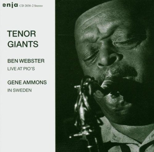 Ben Webster / Gene Ammons - Live at Pio's: In Sweden (CD)