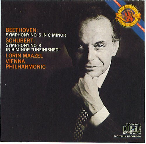 Maazel - Beethoven: symphony no. 5 in c minor / Schubert: symphony no. 8 in b minor "unfinished" (CD)
