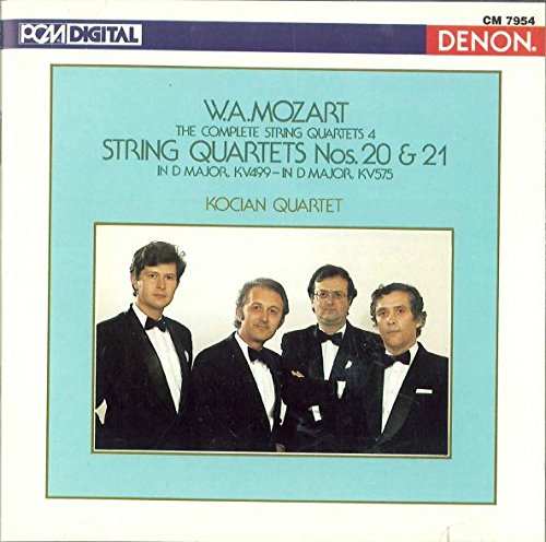 Wolfgang Amadeus Mozart / Kocian Quartet - Mozart: The Complete String Quartets 4: String Quartets Nos. 20 & 21 (CD)