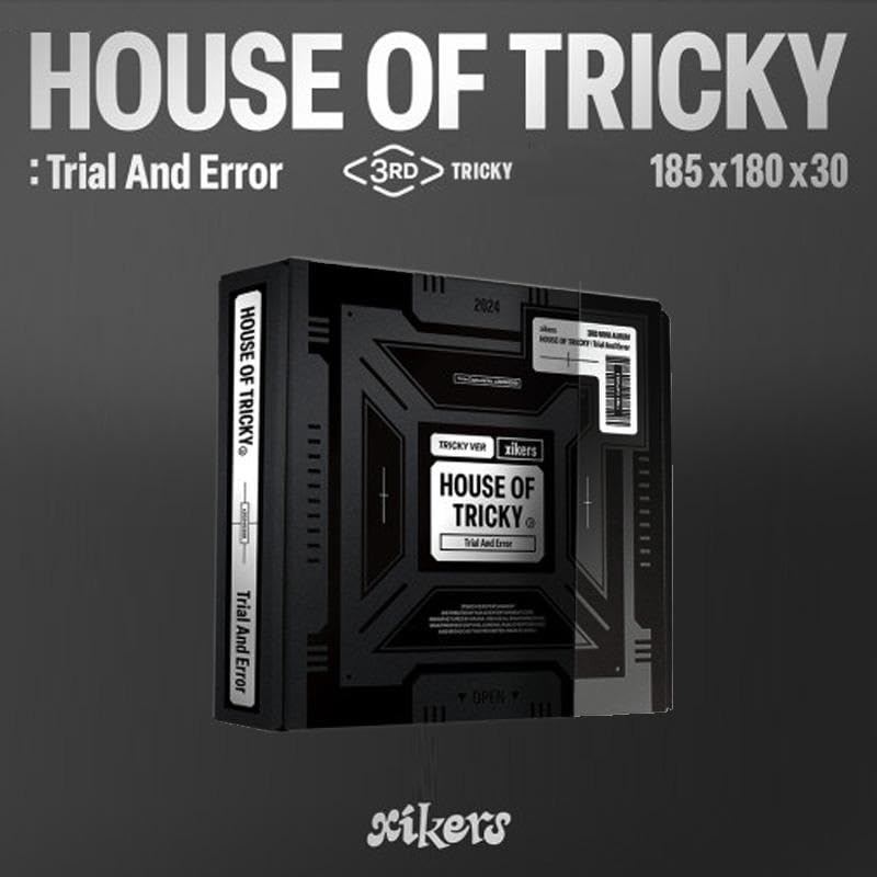 xikers [ HOUSE OF TRICKY : Trial And Error ] 3rd Mini Album [ TRICKY Version ] (CD)