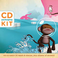Badrak, Oksana [Illustrator] - CD Packaging Kit--Surf & Turf: Mix & Match 25 Labels and Sleeves, Plus Dozens of Stickers!