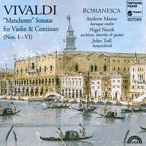 Antonio Vivaldi / Romanesca - Manchester Sonatas 1-6 (CD)