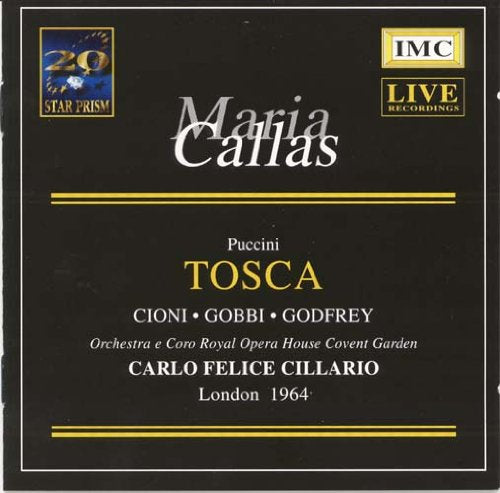 Giacomo Puccini / Maria Callas / Carlo Felice Cillario / Royal Opera House, Covent Garden - Tosca (CD)