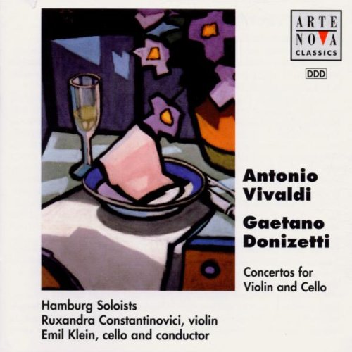 Antonio Vivaldi / Gaetano Donizetti / Hamburger Solisten / Ruxandra Constantinovici / Emil Klein - Music for Cello & Violin (CD)
