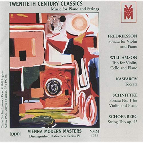 Fredriksson Lennart B.1952: Sonata For Violin & Piano Dan Almgren & Roland Pontinen. Malco (CD)