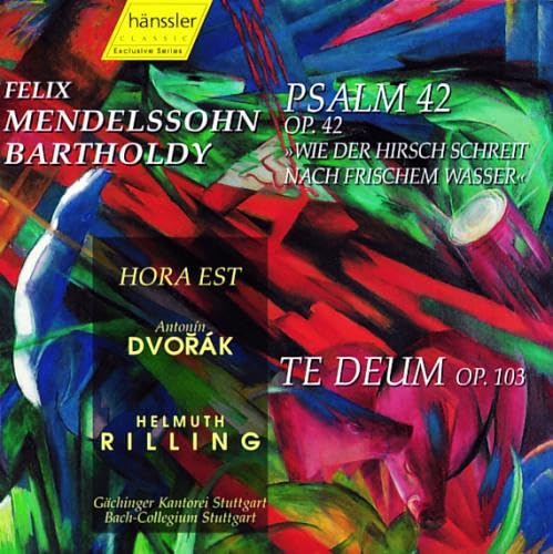 Felix Mendelssohn-Bartholdy / Antonin Dvorak / Gachinger Kantorei Stuttgart / Bachcollegium Stuttgart / Helmuth Rilling - Psalm 42-Te Deum (CD)