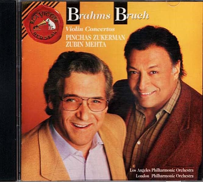 Brahms Bruch Violin Concertos ~ Pinchas Zukerman ~ Classical ~ CD ~ Good (CD)