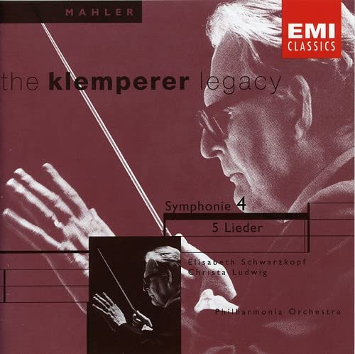 Mahler - Symphony 4 / Lieder (CD)