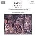 FAURE - Faur: Nocturnes, Nos. 1-6 / Theme & Variations, Op. 73 (CD)