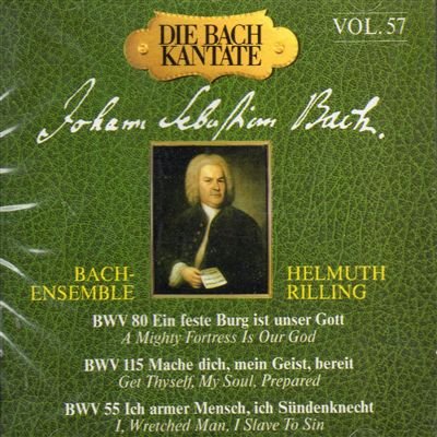 Bach Cantatas 55 80 & 115. (Soloists And Bach-Ensemble/ Rilling) (CD)