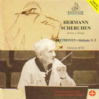 Beethoven - Scherchen Prova e Dirge Beethoven: Sinfonia No. 5 (Symphony No. 5) (Registrazione 24/25/26.2.1965 a Lugano) (CD)
