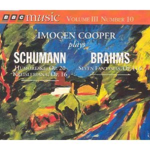 Imogen Cooper - Imogen Cooper Plays Schumann & Brahms / BBC Music Volume III Number 10 / CD (CD)
