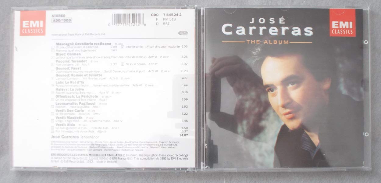 Jose Carreras - Jose Carreras: The Album (CD)