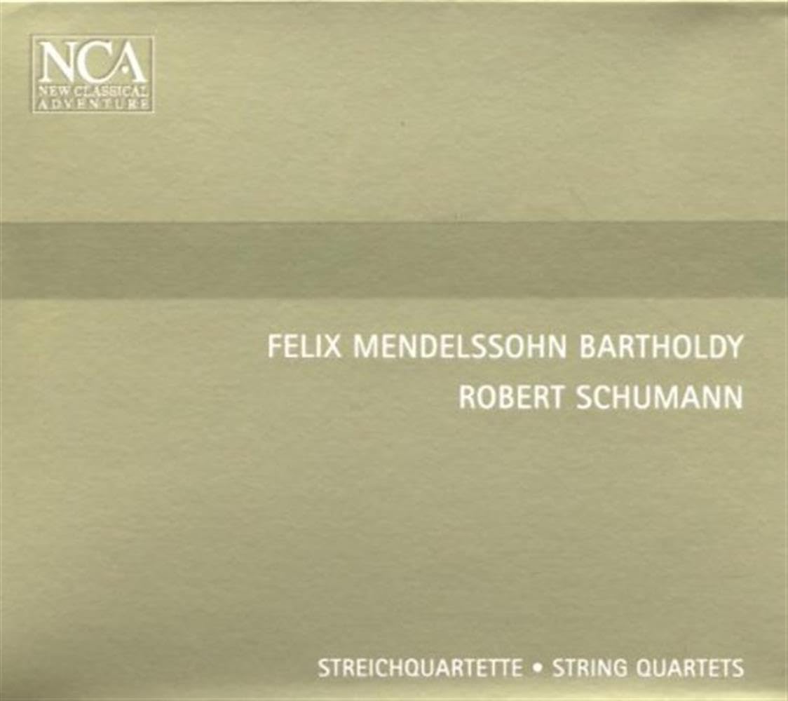 Streichquartette - Mendelssohn String Quartet Op.44 No.1. Schumann String Quartet No.1. (Gewandhaus Quartet. Rec. 4 (CD)