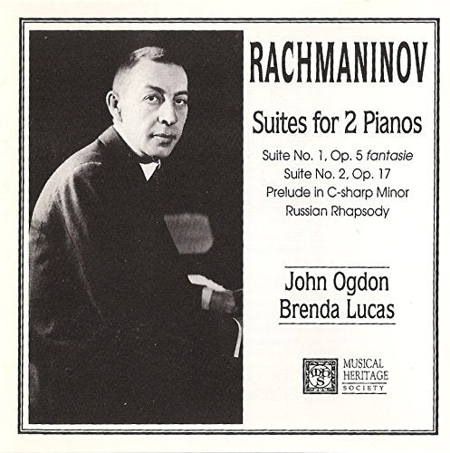 Sergei Rachmaninoff / John Ogdon / Brenda Lucas - Rachmaninov Suites for 2 Pianos with John Ogdon & Brenda Lucas (CD)